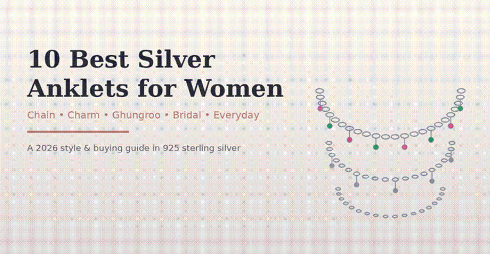 10 Best Silver Anklets for Women: Top Designs to Buy