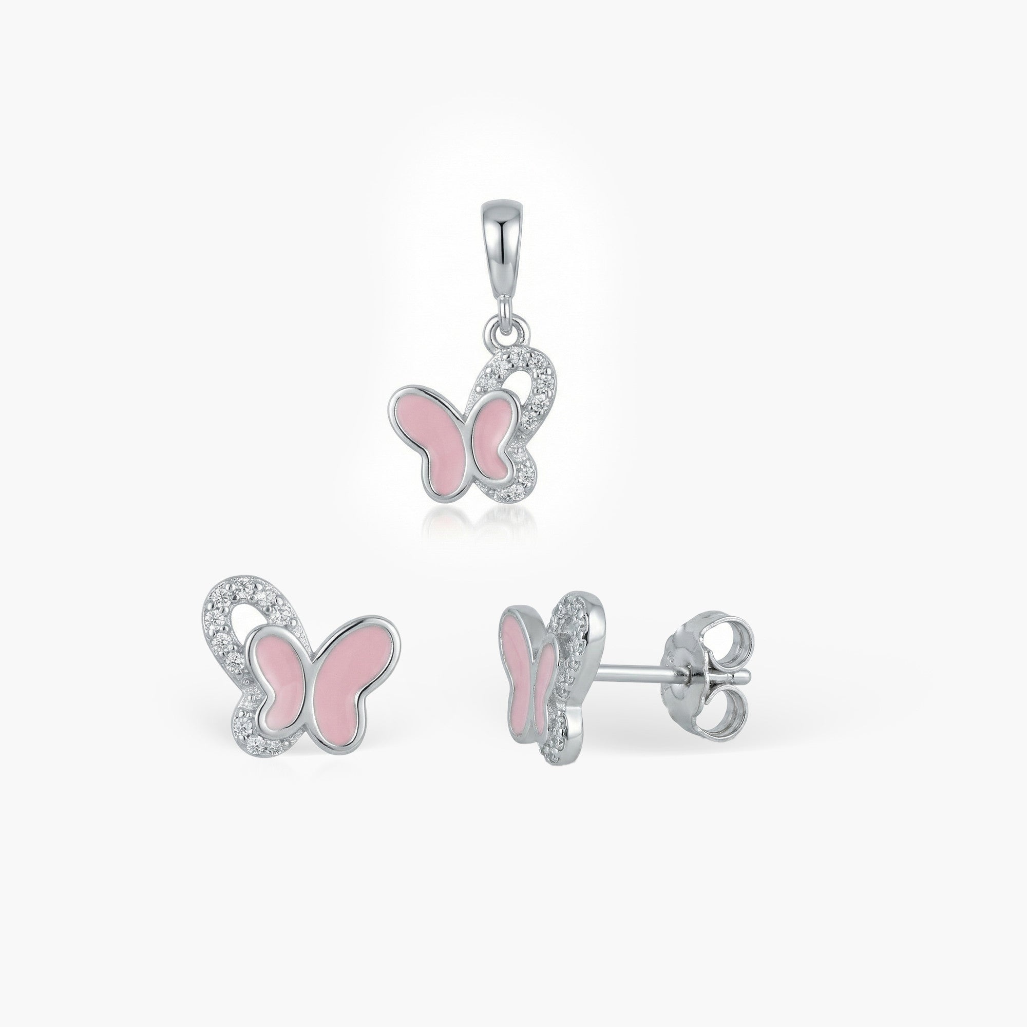 IMP ENAMEL PENDANT SET