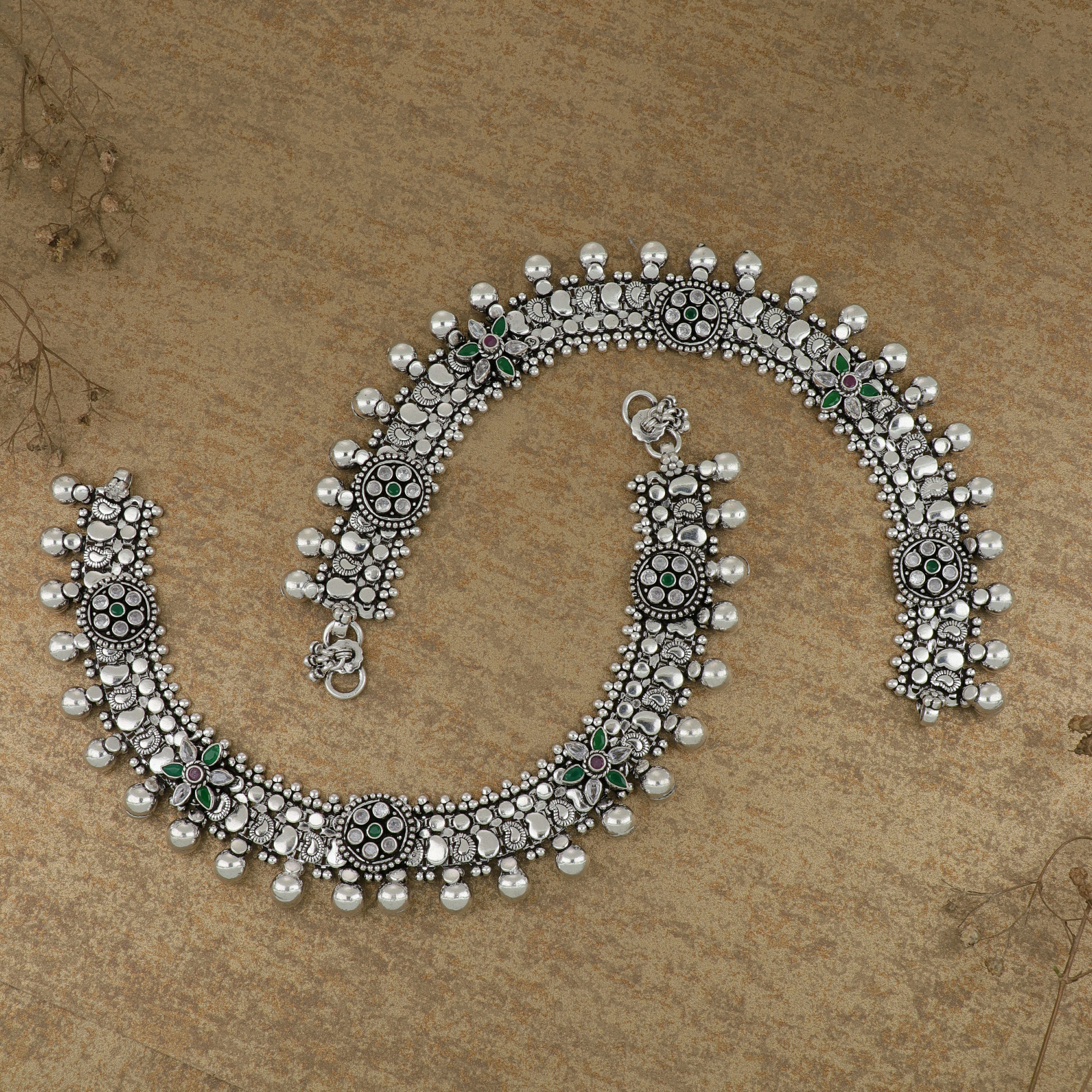 Antique Stone Payal