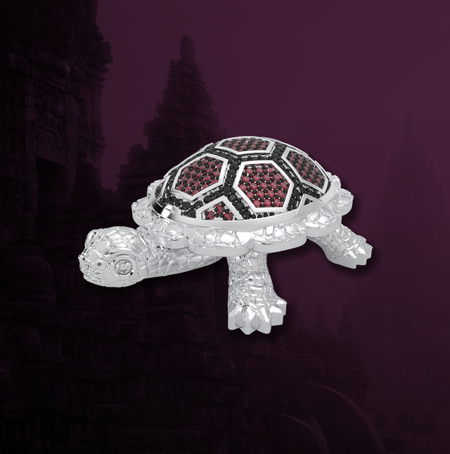 Silver Tortoise : Divine Elegance In Silver